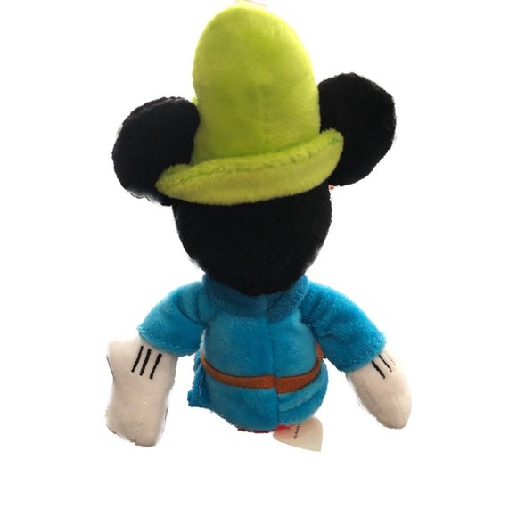 Disney "Mickey Mouse" as Robin Hood of Sherwood Forest Plush 8" Stuffed - Picture 3 of 7